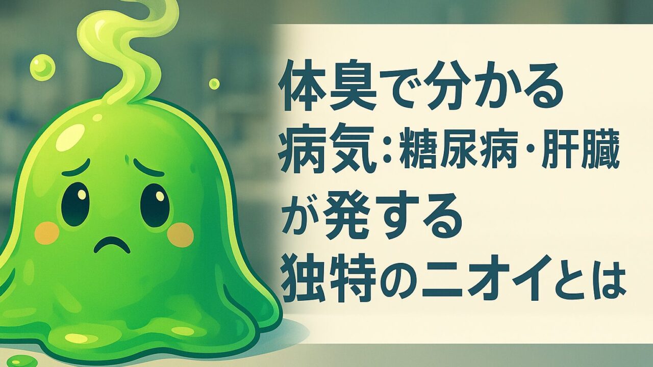 体臭で分かる病気