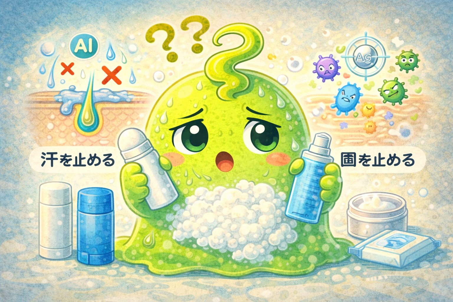 制汗剤・デオドラント完全ガイド｜汗を止める？菌を抑える？｜においの教科書｜体臭・口臭・加齢臭を“科学的に”理解して改善する総合メディア